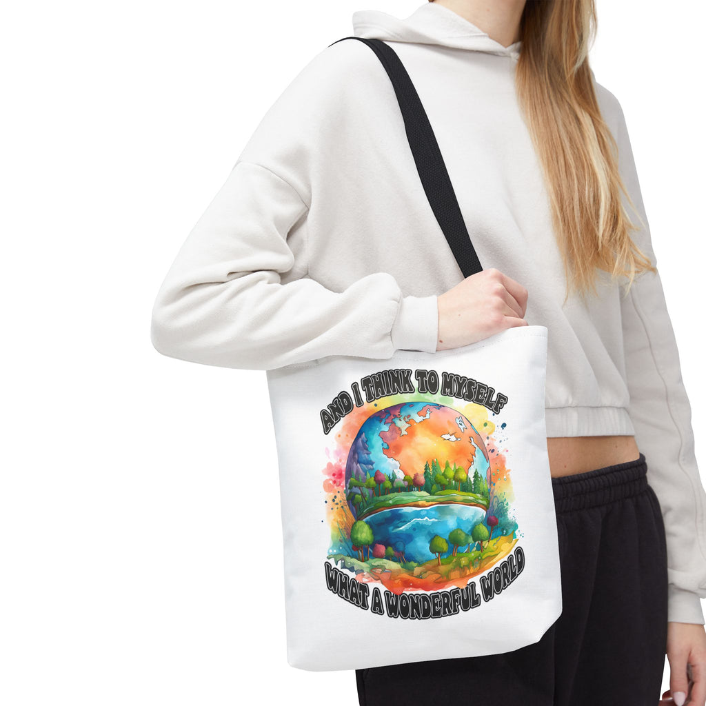 What A Wonderful World Fashion Tote Bag