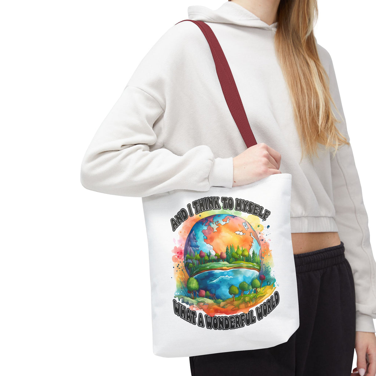 What A Wonderful World Fashion Tote Bag