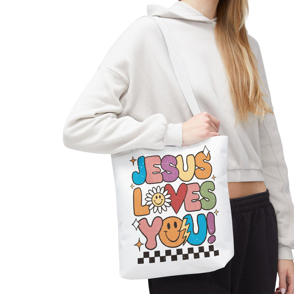 Jesus Loves You Fashion Tote Bag