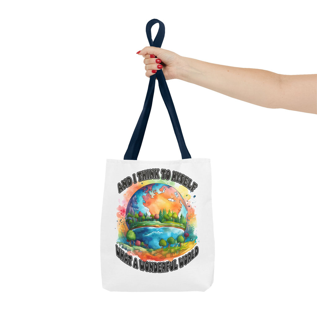 What A Wonderful World Fashion Tote Bag