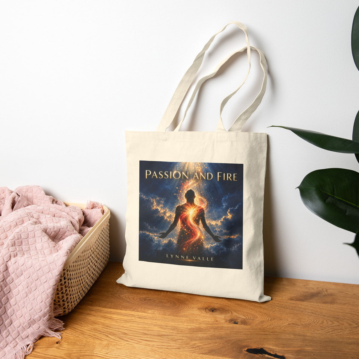 Passion and Fire Album Canvas Tote