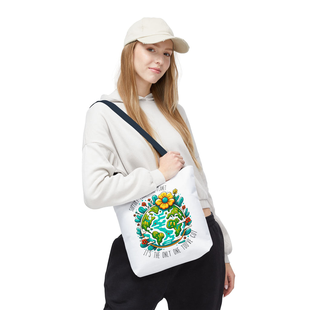 Support Your Local Planet Fashion Tote Bag