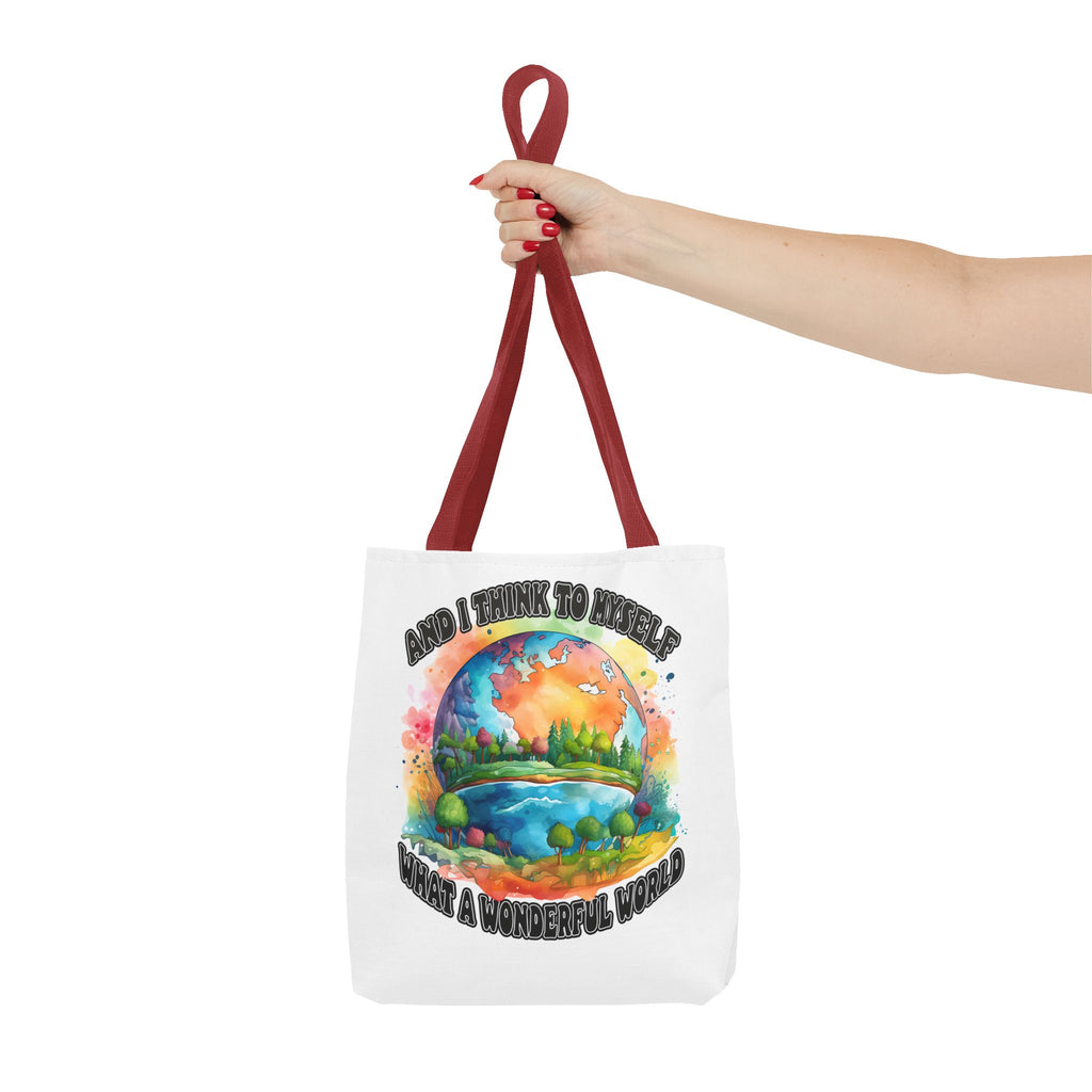 What A Wonderful World Fashion Tote Bag