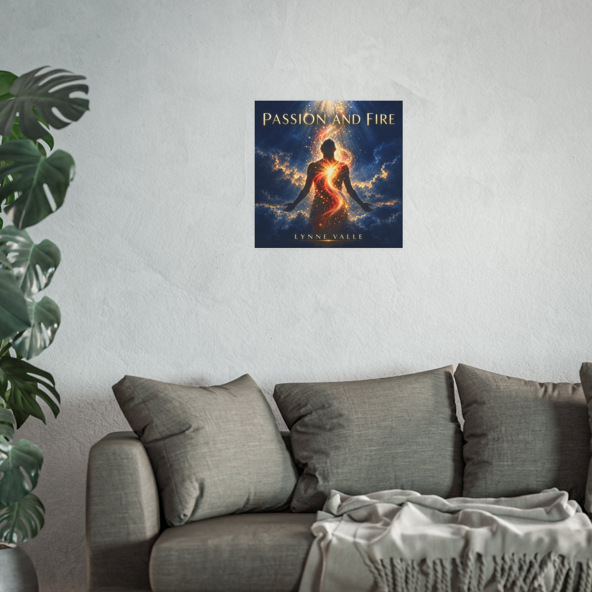Passion and Fire Album Cover Art Print