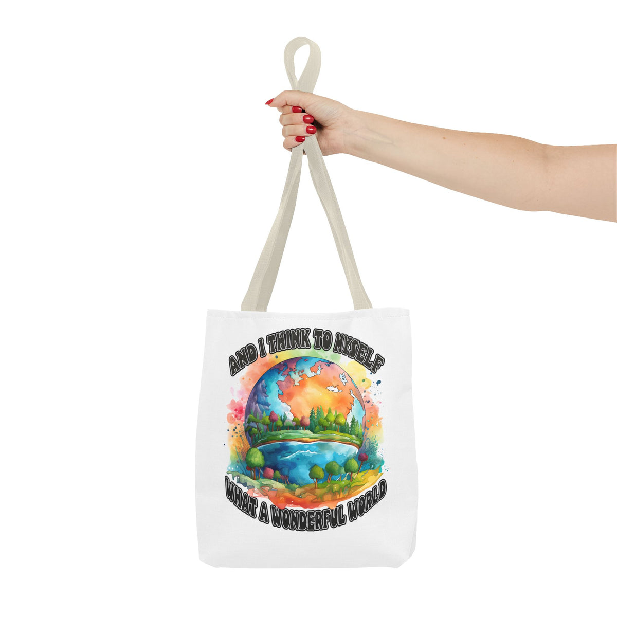 What A Wonderful World Fashion Tote Bag