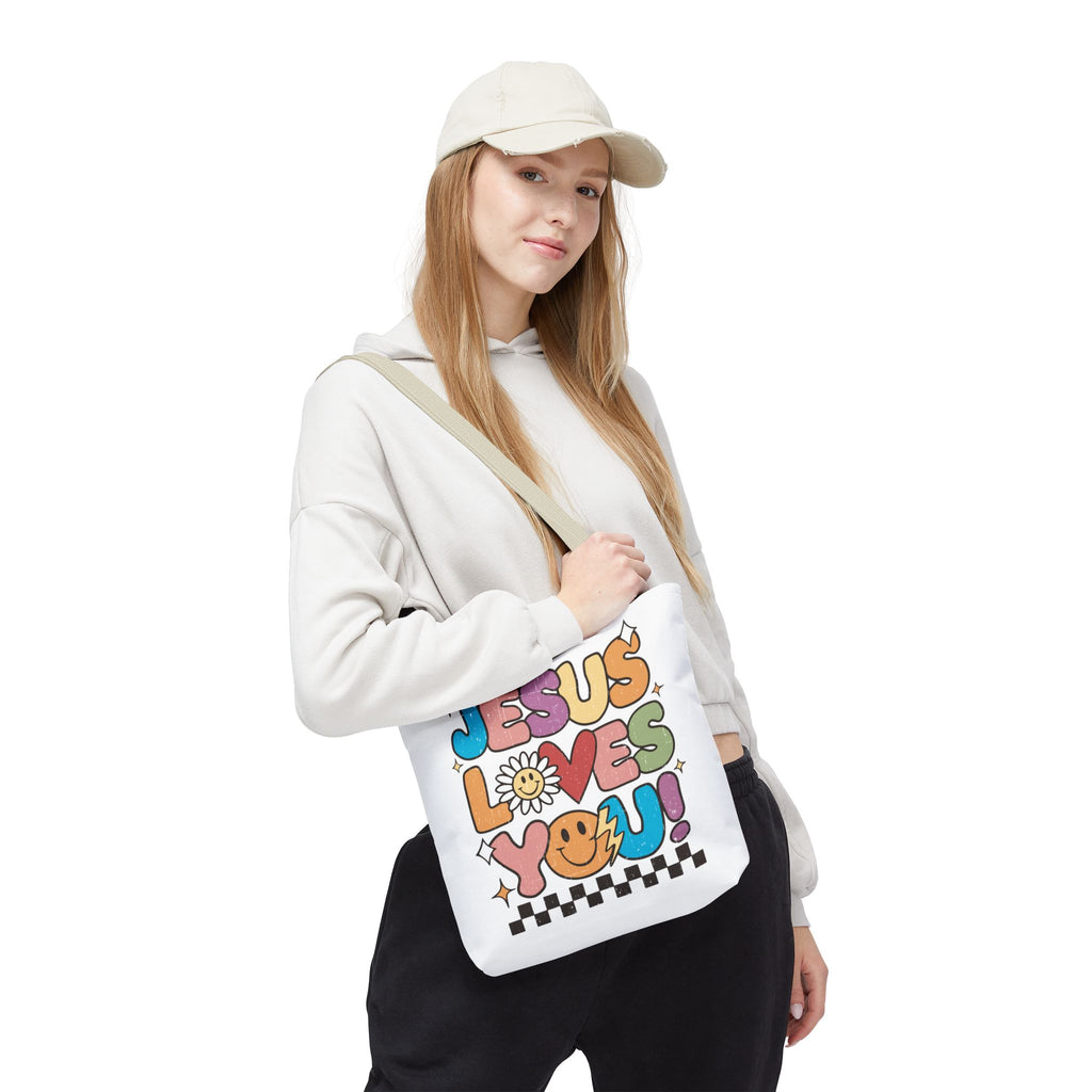 Jesus Loves You Fashion Tote Bag