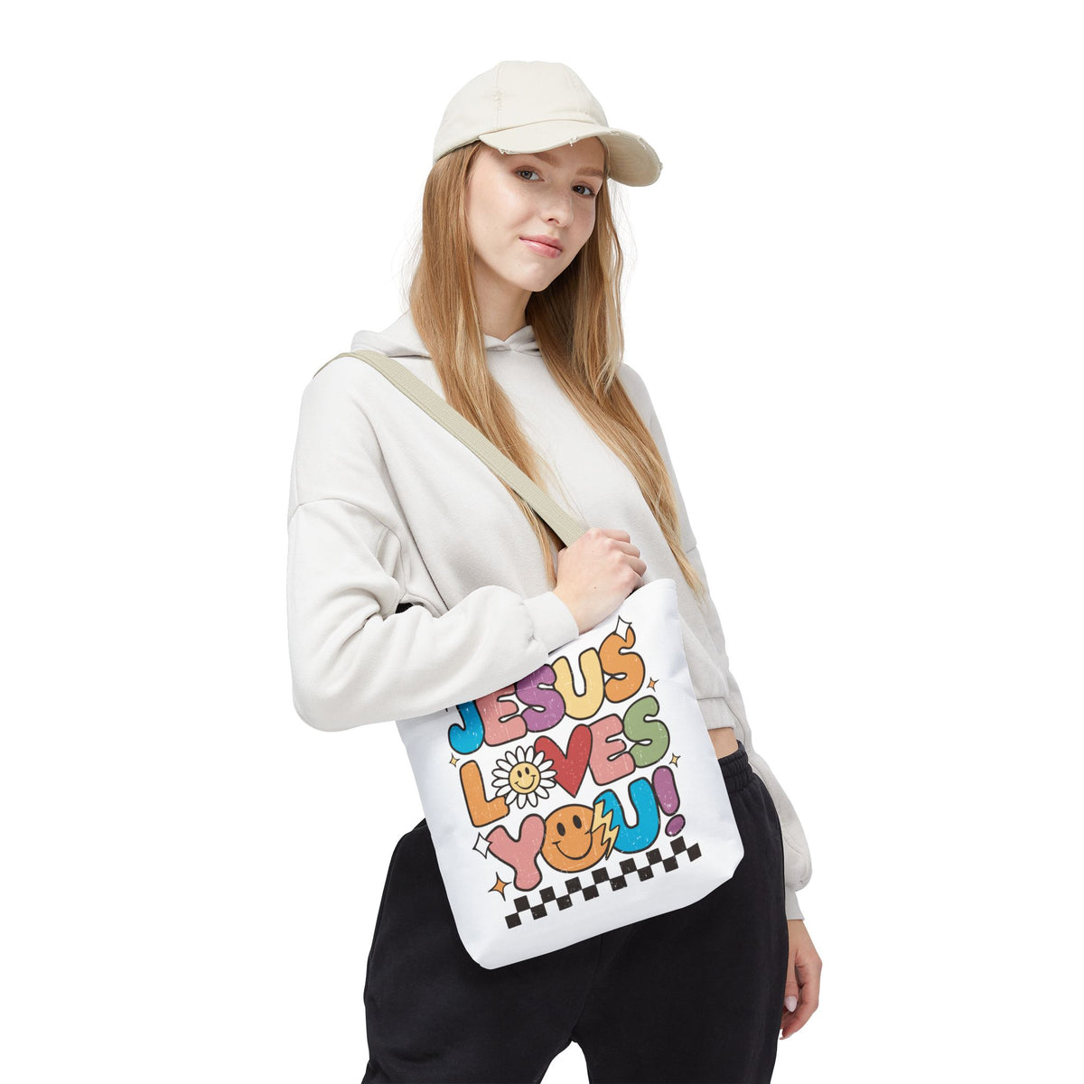 Jesus Loves You Fashion Tote Bag