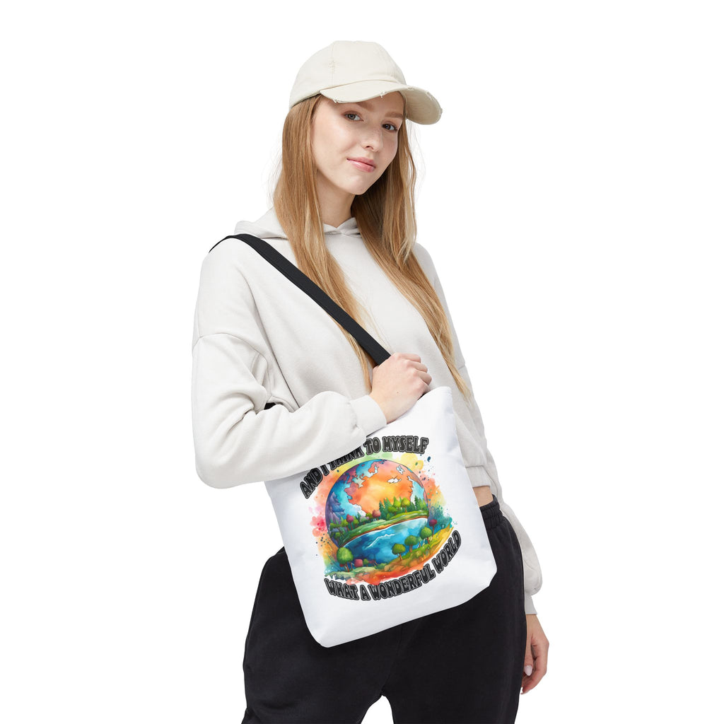 What A Wonderful World Fashion Tote Bag