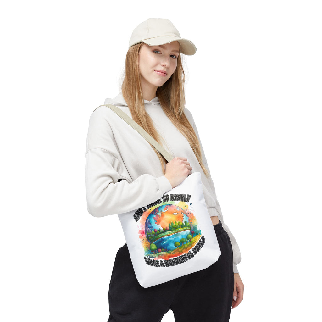 What A Wonderful World Fashion Tote Bag