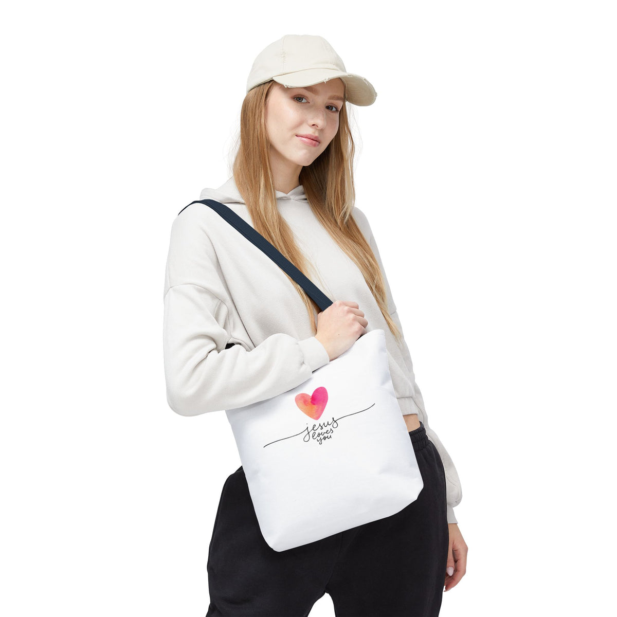 Jesus Loves You Fashion Tote Bag