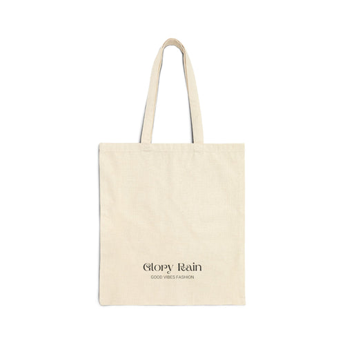 Born To Be Free Cotton Canvas Tote Bag