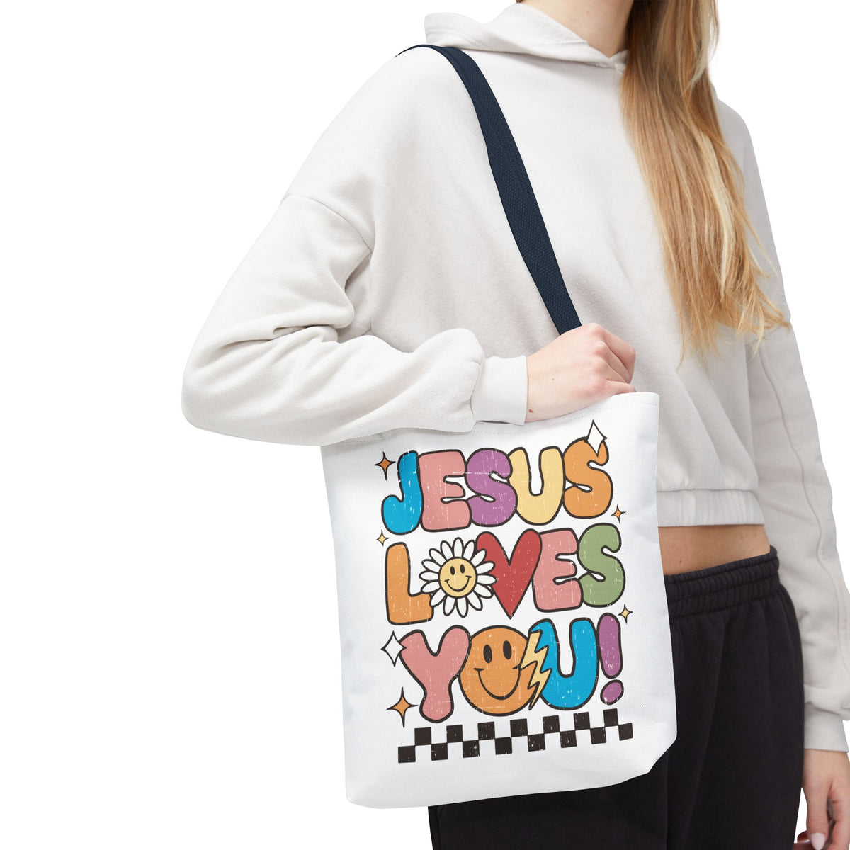 Jesus Loves You Fashion Tote Bag