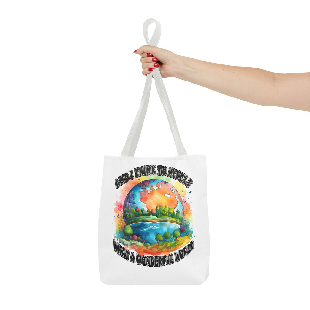 What A Wonderful World Fashion Tote Bag