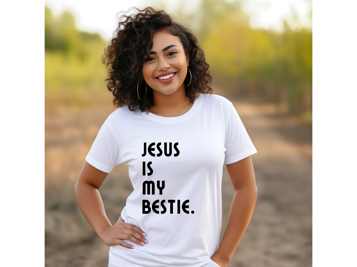 Jesus is My Bestie T-shirt