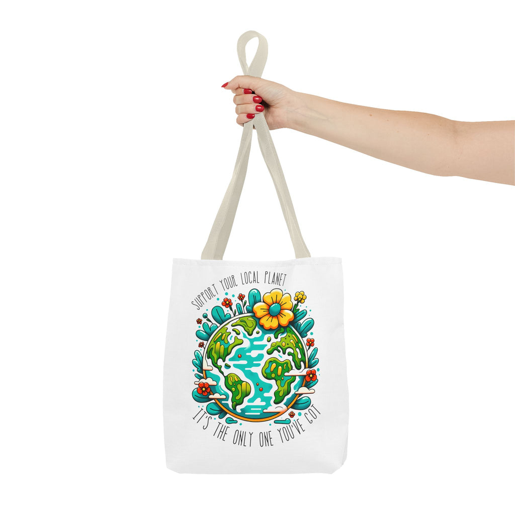 Support Your Local Planet Fashion Tote Bag