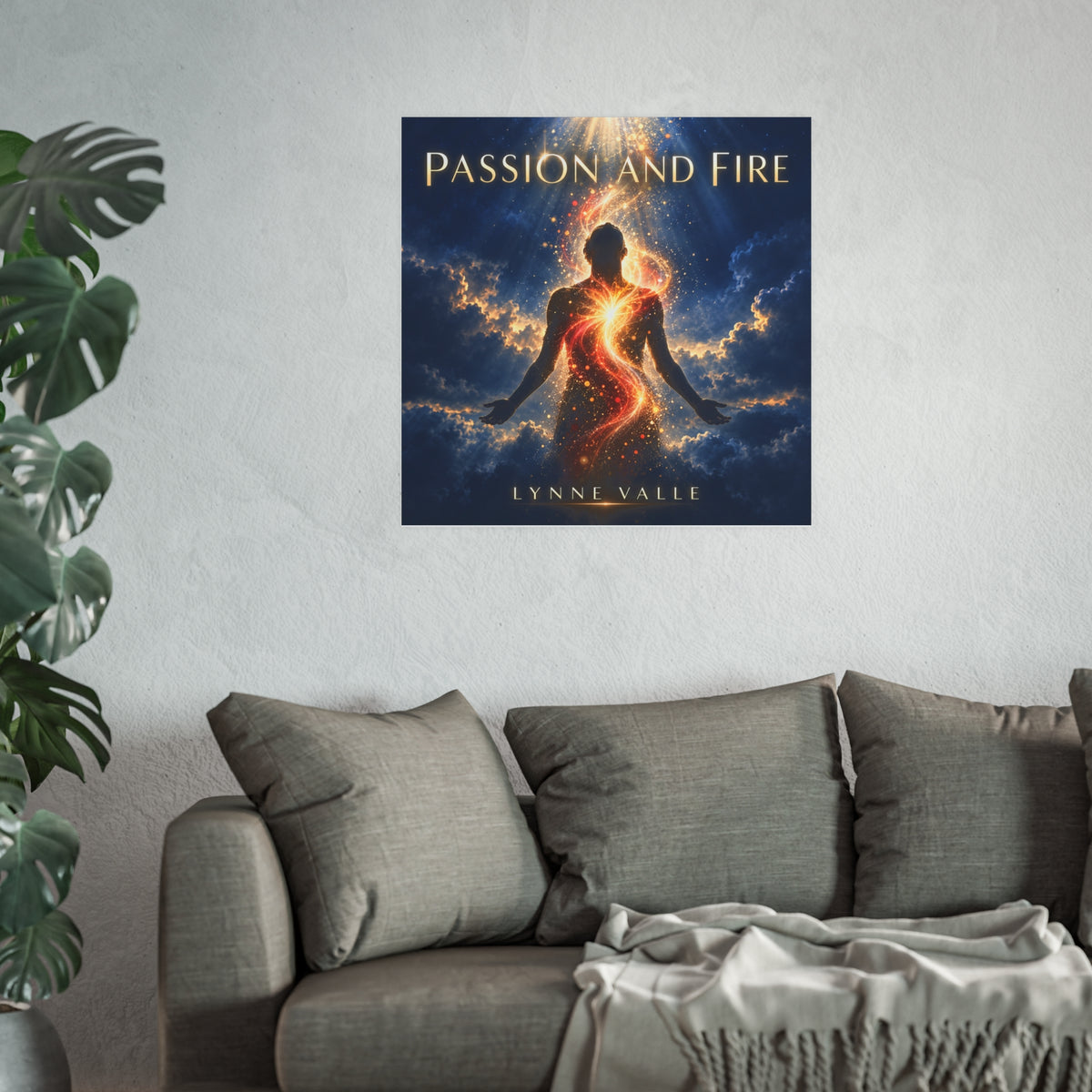 Passion and Fire Album Cover Art Print