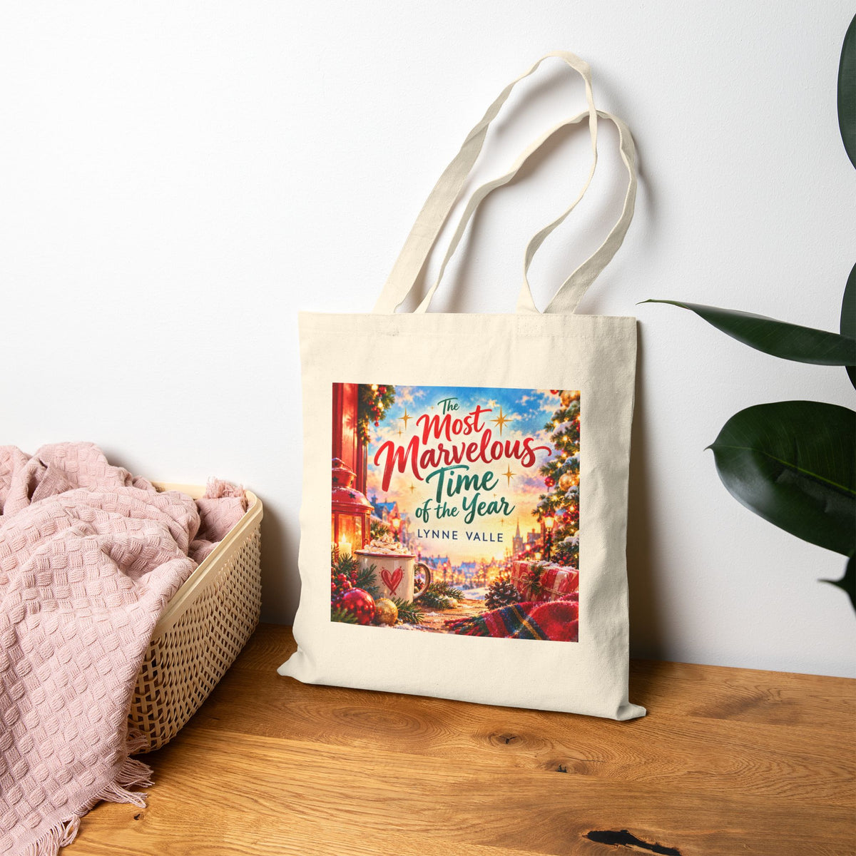 The Most Marvelous Time of The Year Album Canvas Tote