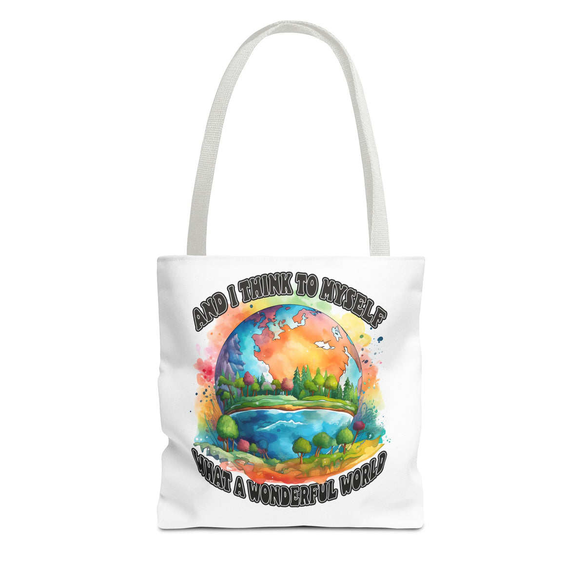 What A Wonderful World Fashion Tote Bag