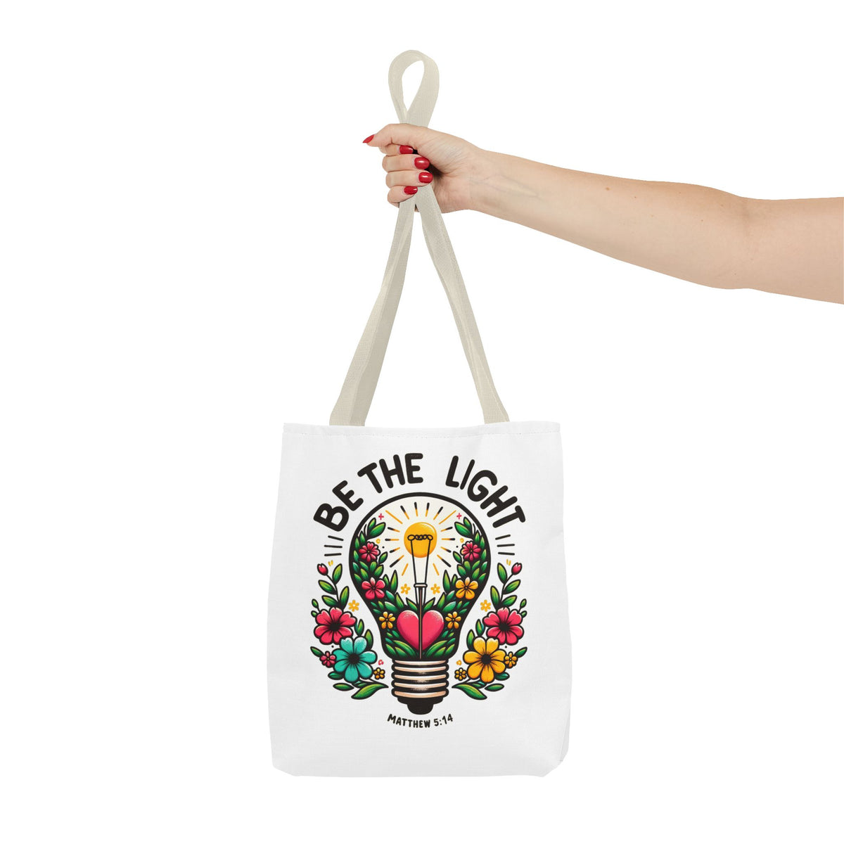 Be the Light Fashion Tote Bag