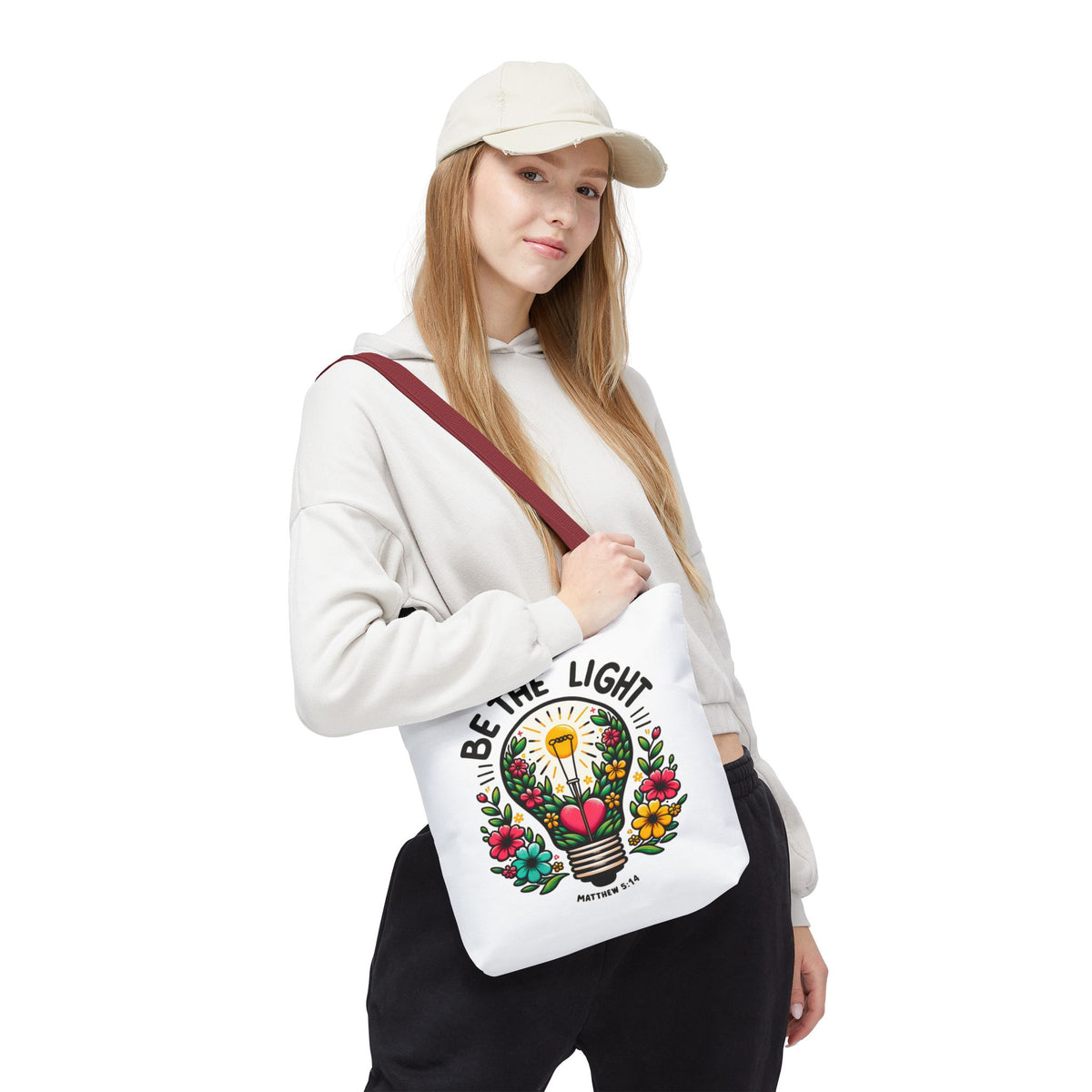Be the Light Fashion Tote Bag