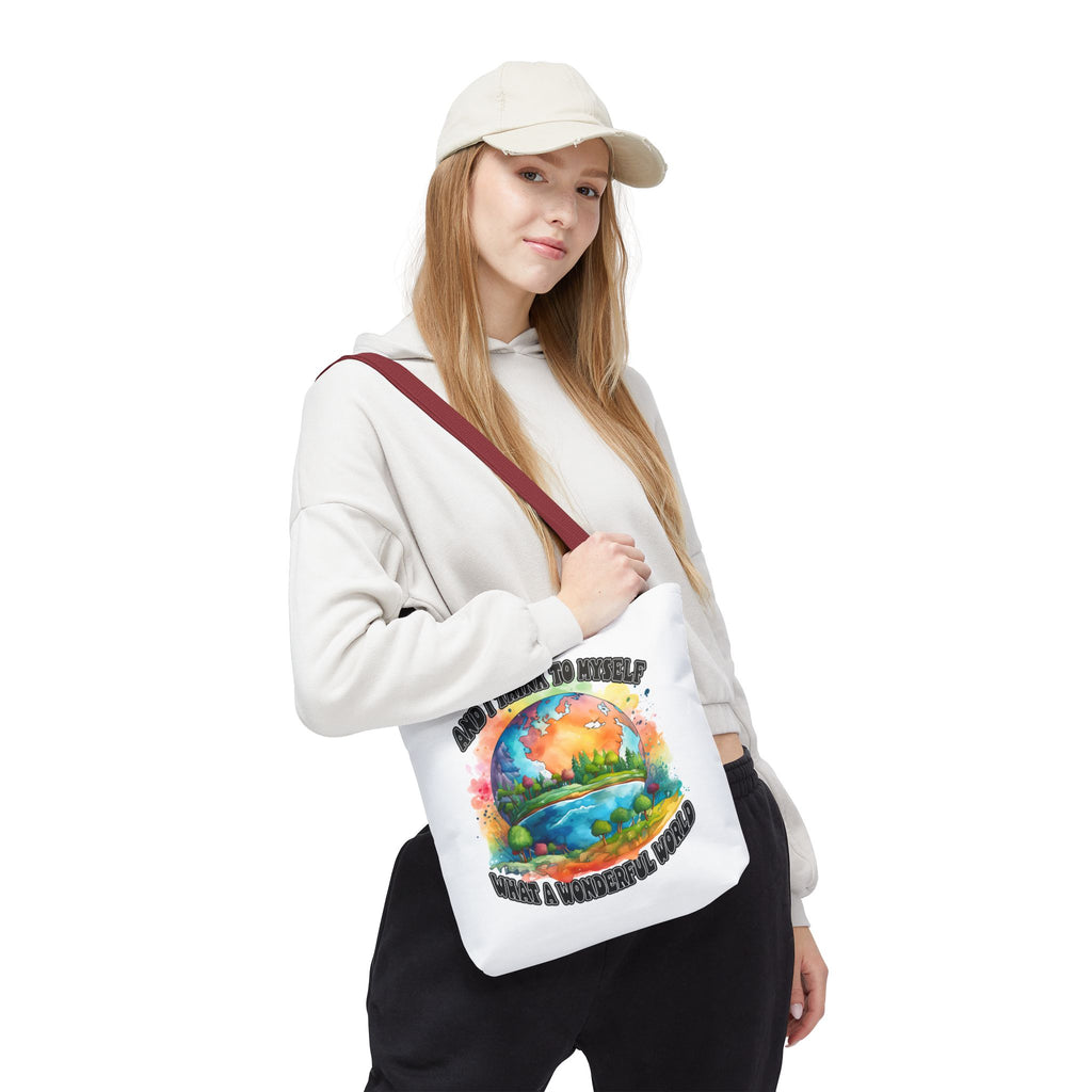 What A Wonderful World Fashion Tote Bag