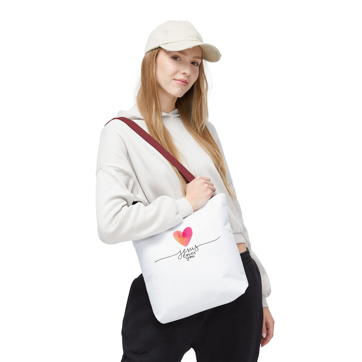 Jesus Loves You Fashion Tote Bag
