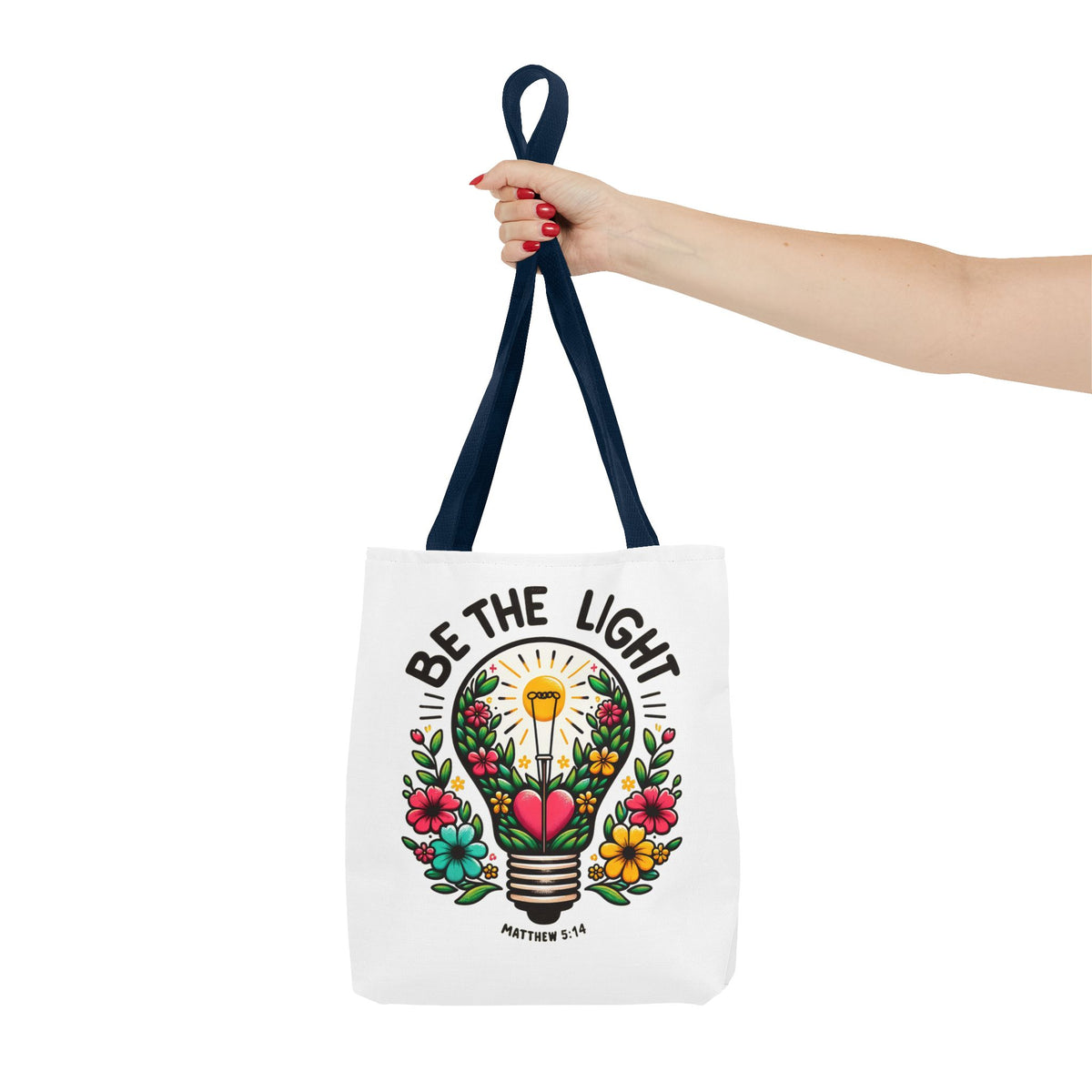 Be the Light Fashion Tote Bag