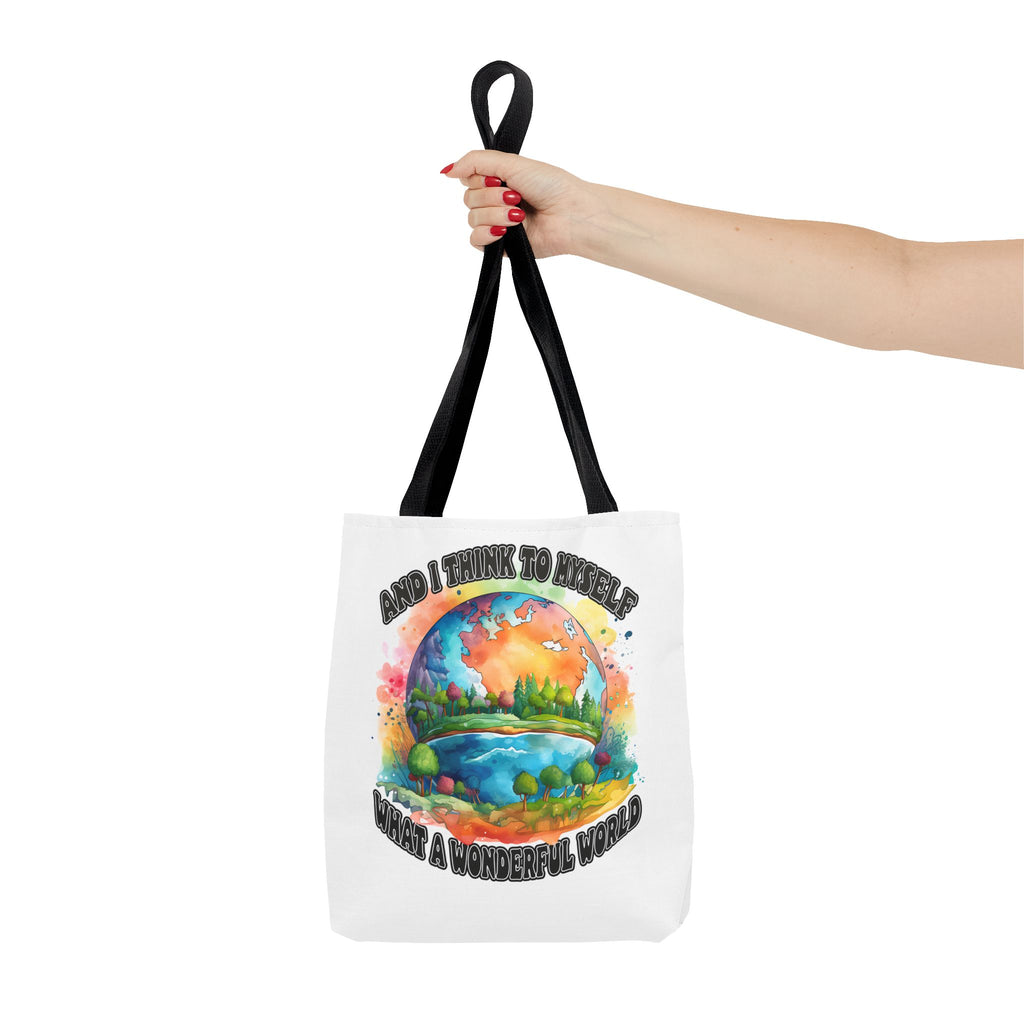 What A Wonderful World Fashion Tote Bag
