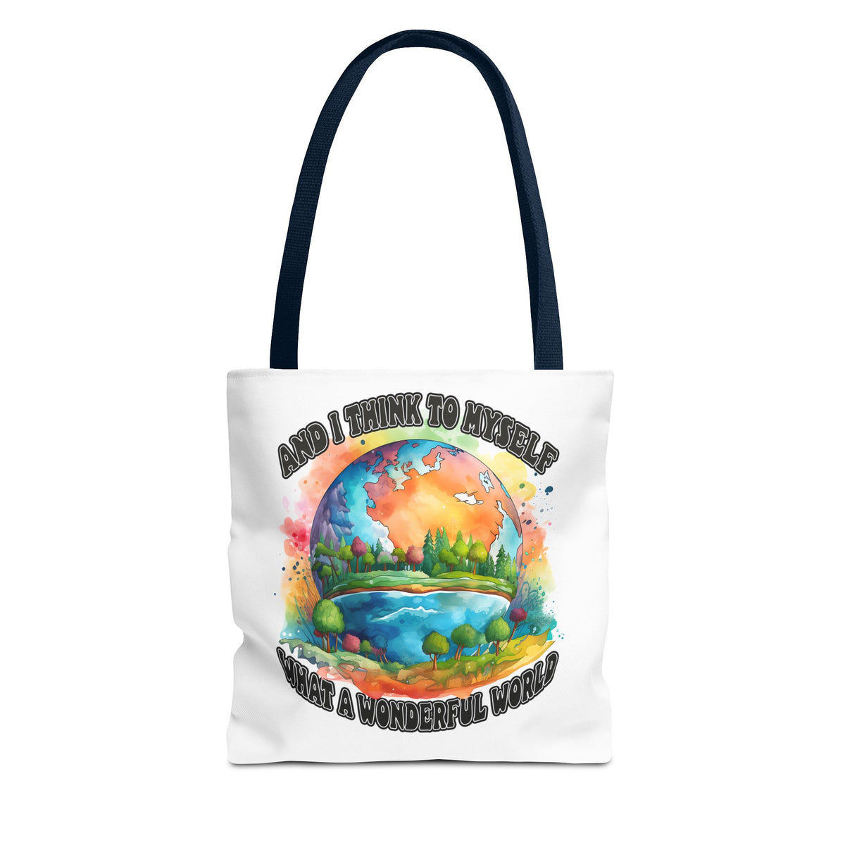 What A Wonderful World Fashion Tote Bag