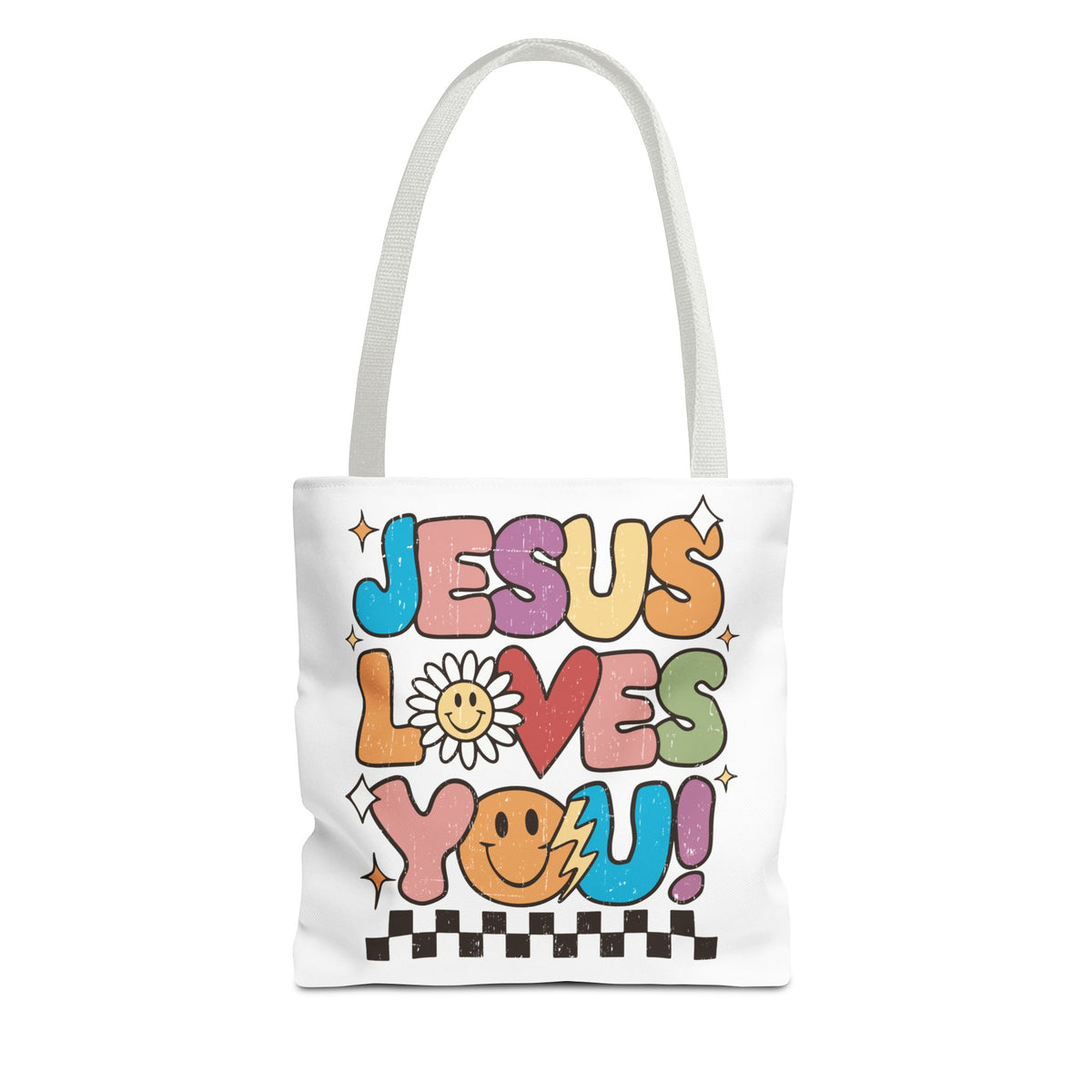 Jesus Loves You Fashion Tote Bag