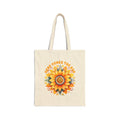 Here Comes the Sun Cotton Canvas Tote Bag