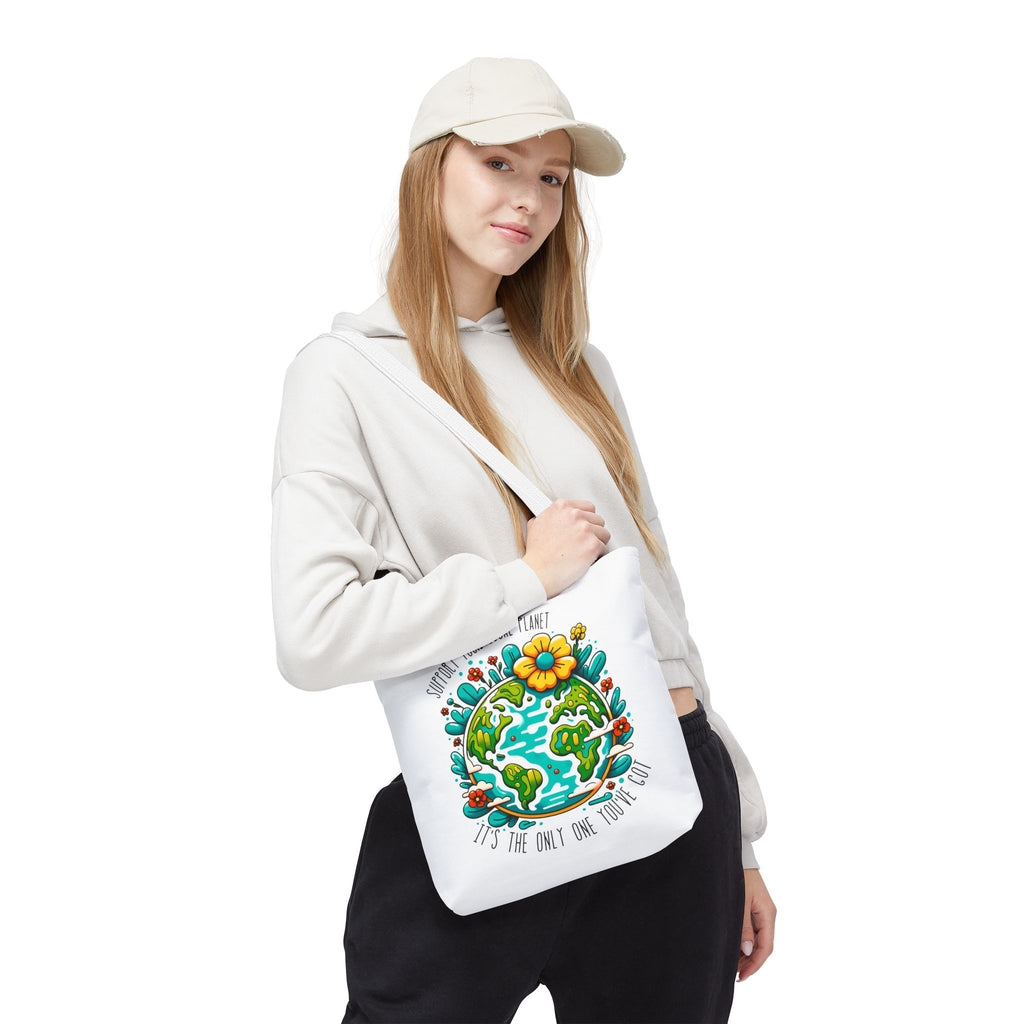 Support Your Local Planet Fashion Tote Bag
