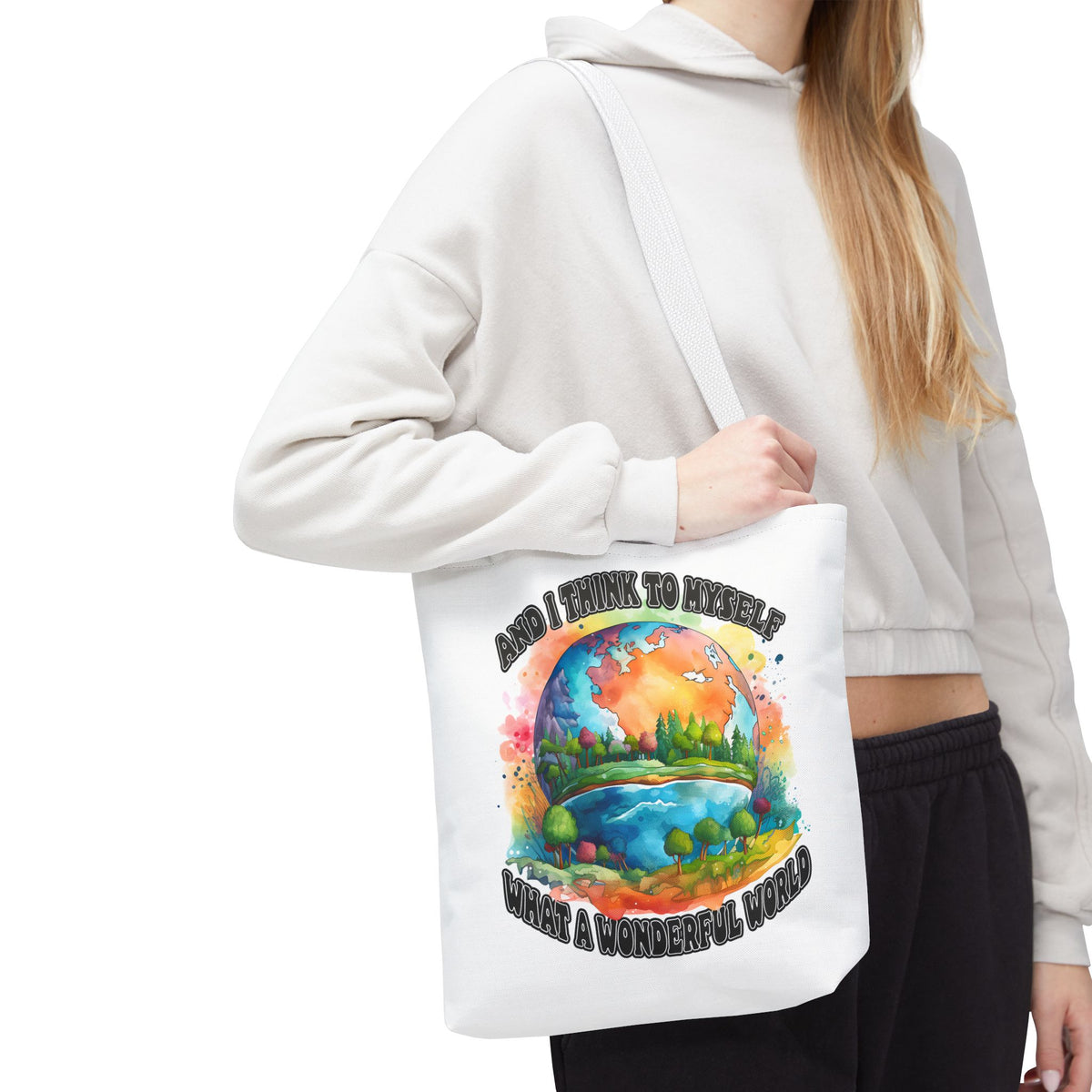 What A Wonderful World Fashion Tote Bag