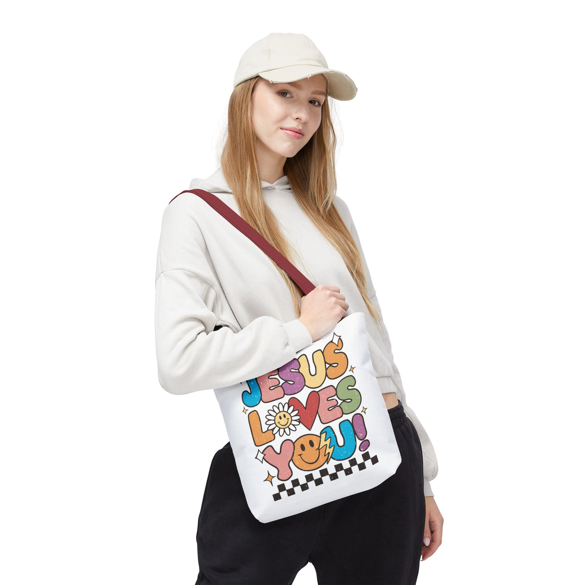 Jesus Loves You Fashion Tote Bag